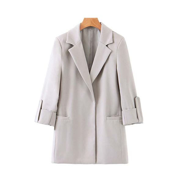 vintage stylish office lady pockets blazer coat women 2019 fashion notched collar three quarter sleeve chic outerwear chaqueta, White;black
vintage stylish office lady pockets blazer coat women 2019 fashion notched collar three quarter sleeve chic outerwear chaqueta, White;black