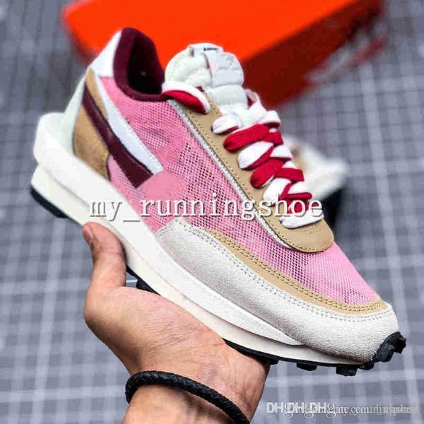 sacai x lvd waffle daybreak men women running shoes pink green purple sneakers couples outdoor sport shoes designer zapatos, White;red
sacai x lvd waffle daybreak men women running shoes pink green purple sneakers couples outdoor sport shoes designer zapatos, White;red