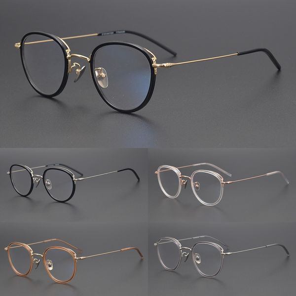 japanese pure titanium ultra light frame men's and myopia women's literary round frame myopia glasses glasses small face, Silver
japanese pure titanium ultra light frame men's and myopia women's literary round frame myopia glasses glasses small face, Silver
