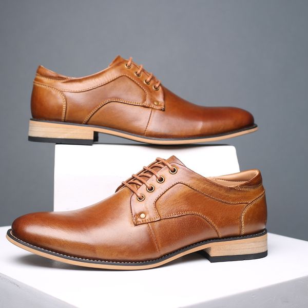 business casual shoes men's leather shoes formal leather men's summer heighten men dress, Black
business casual shoes men's leather shoes formal leather men's summer heighten men dress, Black