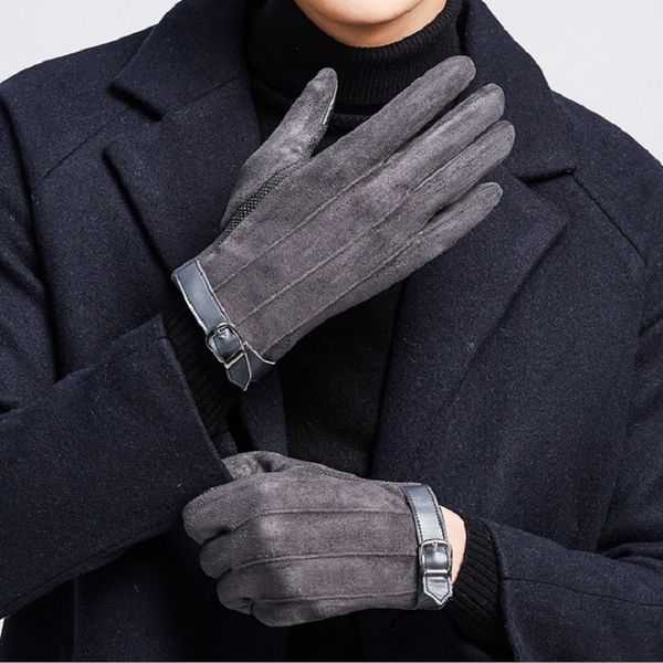 men gloves winter suede winter keep warm cashmere thickening gloves touch screen outdoors riding wind proof, Blue;gray
men gloves winter suede winter keep warm cashmere thickening gloves touch screen outdoors riding wind proof, Blue;gray