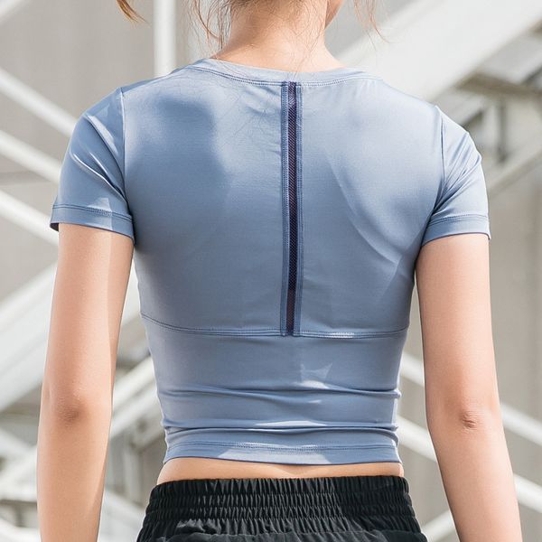 women yoga shirts sportswear running tight shirts summer workout fitness quick dry women slim sport tank vest, White;red
women yoga shirts sportswear running tight shirts summer workout fitness quick dry women slim sport tank vest, White;red