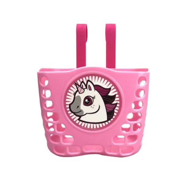 kid's bike basket cute cartoon unicon pattern hanging plastic long bar bicycle handlebar basket for girl (pink
kid's bike basket cute cartoon unicon pattern hanging plastic long bar bicycle handlebar basket for girl (pink