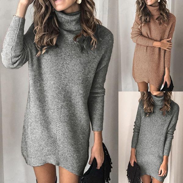 women solid color turtleneck long sweater long sleeve casual loose knitted sweater fashion warm autumn winter female clothes, White;black
women solid color turtleneck long sweater long sleeve casual loose knitted sweater fashion warm autumn winter female clothes, White;black
