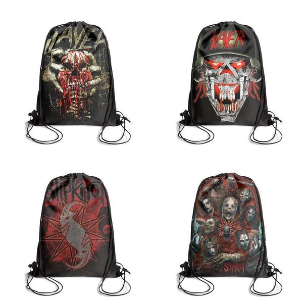 slayer skull clench bloody torment band logofashion belt backpack, design cool character reusable string package, suitable for outdoor
slayer skull clench bloody torment band logofashion belt backpack, design cool character reusable string package, suitable for outdoor