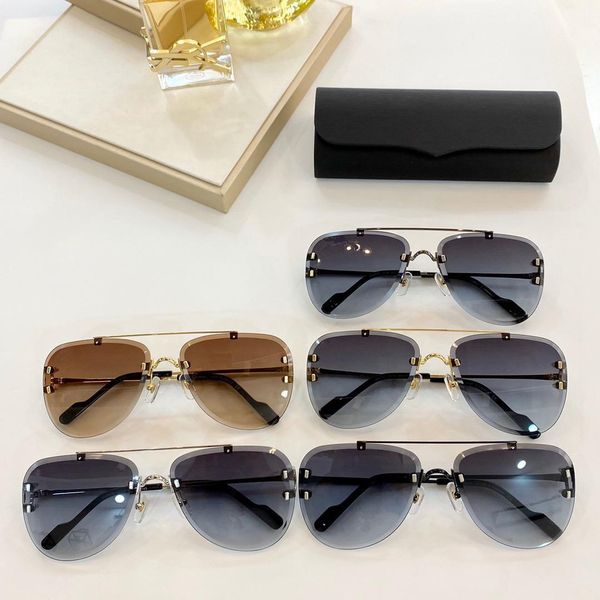 0935 designer sunglasses for women oval frameless popular uv protection men sunglasses oversized vintage retro style come with case, White;black
0935 designer sunglasses for women oval frameless popular uv protection men sunglasses oversized vintage retro style come with case, White;black