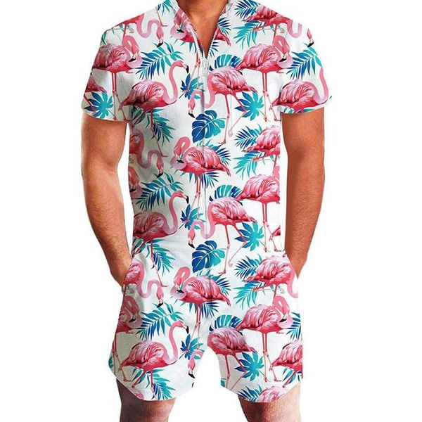 лето мужчины flamingo ананас леопардовый zipper с коротким рукавом комбинезона romper моды, Gray
лето мужчины flamingo ананас леопардовый zipper с коротким рукавом комбинезона romper моды, Gray