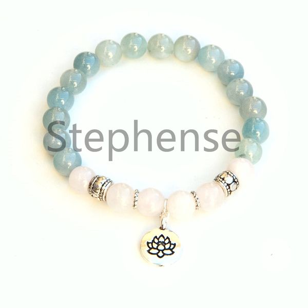mg0656 new design 2a grade moonstone lotus bracelet natural a grade amazonite yoga bracelet balance mala bracelet, Black
mg0656 new design 2a grade moonstone lotus bracelet natural a grade amazonite yoga bracelet balance mala bracelet, Black