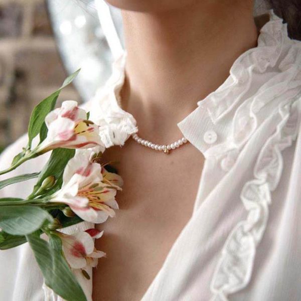 2020 kpop simple pearl necklace chain choker angel necklace women collier neck egirl personalized gift jewelry, Silver
2020 kpop simple pearl necklace chain choker angel necklace women collier neck egirl personalized gift jewelry, Silver