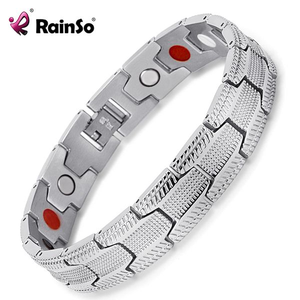 rainso mens bracelets stainless steel magnetic therapy bracelets germanium jewelry wristband drop-ship 2019 new arrivals, Golden;silver
rainso mens bracelets stainless steel magnetic therapy bracelets germanium jewelry wristband drop-ship 2019 new arrivals, Golden;silver