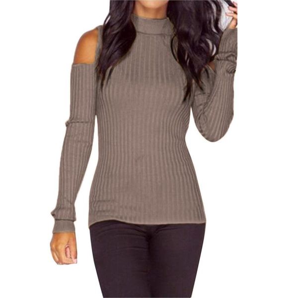 women's t-shirt womens designer t shirts tees clothing sweater women's wear long sleeves strapless high collar sweater autumn and, White
women's t-shirt womens designer t shirts tees clothing sweater women's wear long sleeves strapless high collar sweater autumn and, White
