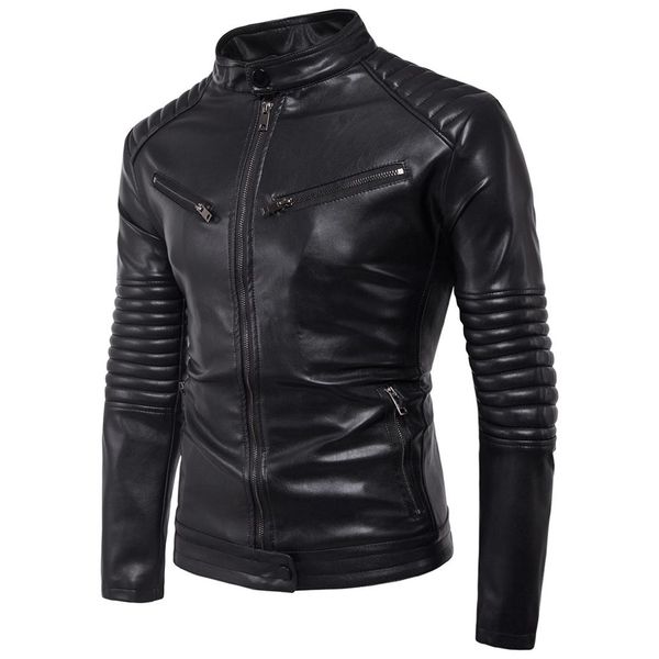 ouma 2018 foreign trade new style men locomotive pull leather coat handsome leather jacket coat m-5xl b006, Black
ouma 2018 foreign trade new style men locomotive pull leather coat handsome leather jacket coat m-5xl b006, Black
