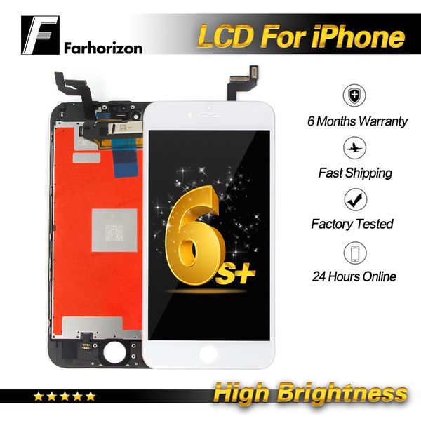 high brightness - lcd for iphone 6s plus replacement touch sreen digitizer assembly replacement display tested & dhl shipping
high brightness - lcd for iphone 6s plus replacement touch sreen digitizer assembly replacement display tested & dhl shipping