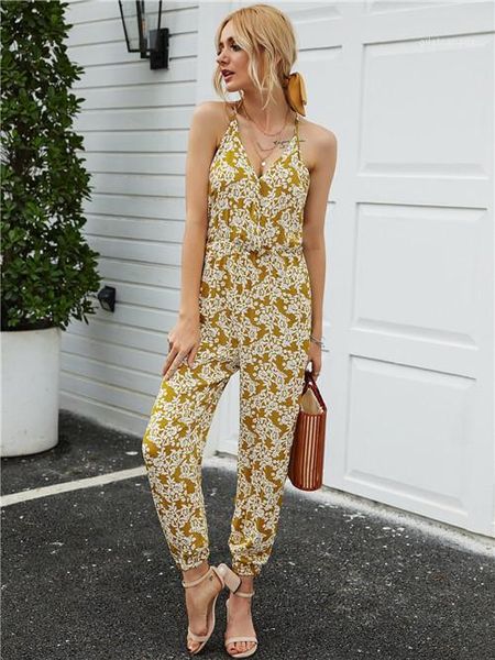 romper casual womens clothing summer womerns jumpsuits spaghetti strap floral printed v neck style ladies, Black;white
romper casual womens clothing summer womerns jumpsuits spaghetti strap floral printed v neck style ladies, Black;white