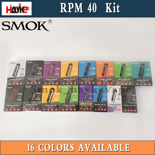SMOK RPM40 Starter Kit Built-in 1500mAh Battery 40W RPM-40 Mod With 4.3ml RPM Nord Pod Mesh & Nord DC Coils 100% Authentic
SMOK RPM40 Starter Kit Built-in 1500mAh Battery 40W RPM-40 Mod With 4.3ml RPM Nord Pod Mesh & Nord DC Coils 100% Authentic