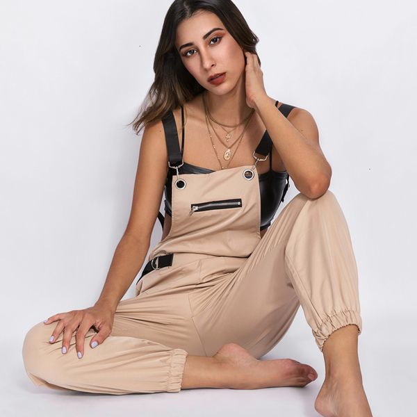 jumpsuits for women street high zipper pockets khaki long jumpsuit women sleeveless adjusted strap high waist cotton fashion rompers, Black;white
jumpsuits for women street high zipper pockets khaki long jumpsuit women sleeveless adjusted strap high waist cotton fashion rompers, Black;white
