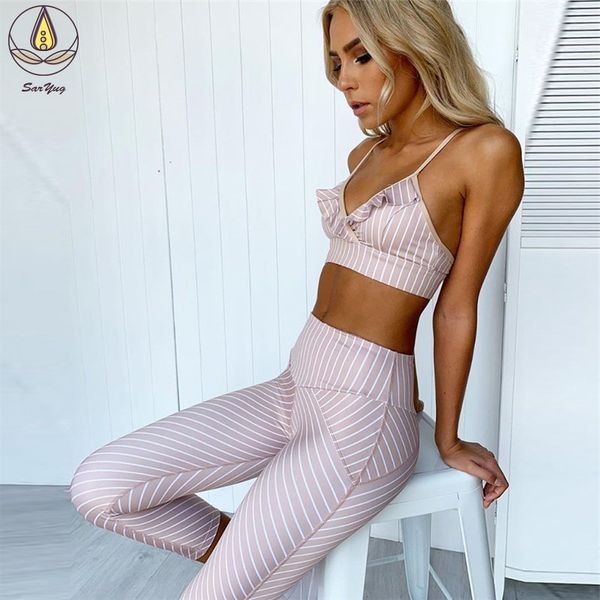 falbala sports bra cross band vest striped women pants sports leggings high waist running trousers 2 pcs yoga set sportwear, White;red
falbala sports bra cross band vest striped women pants sports leggings high waist running trousers 2 pcs yoga set sportwear, White;red