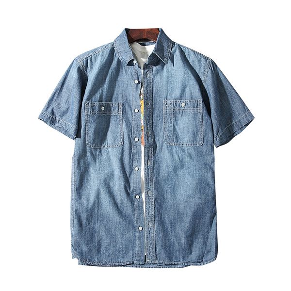 stylish western cowboy shirts men new solid color 100% cotton denim shirt men short sleeve jeans shirt male wash, White;black
stylish western cowboy shirts men new solid color 100% cotton denim shirt men short sleeve jeans shirt male wash, White;black