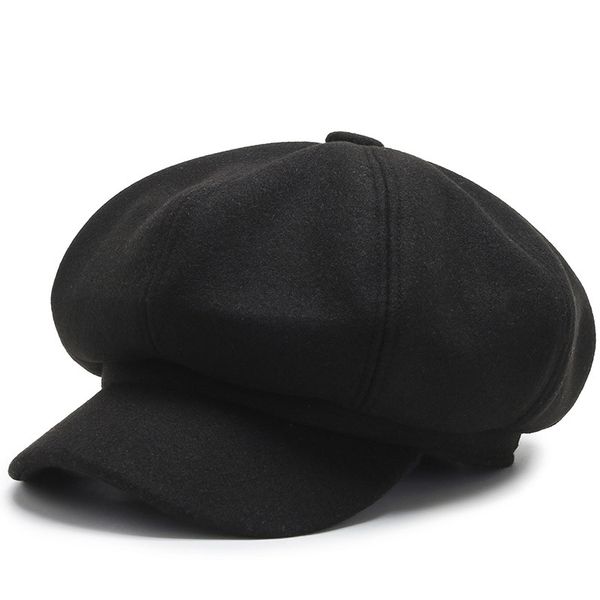 2020 autumn and winter new wild beret ladies british fashion octagonal hat retro personality painter hat, Blue;gray
2020 autumn and winter new wild beret ladies british fashion octagonal hat retro personality painter hat, Blue;gray