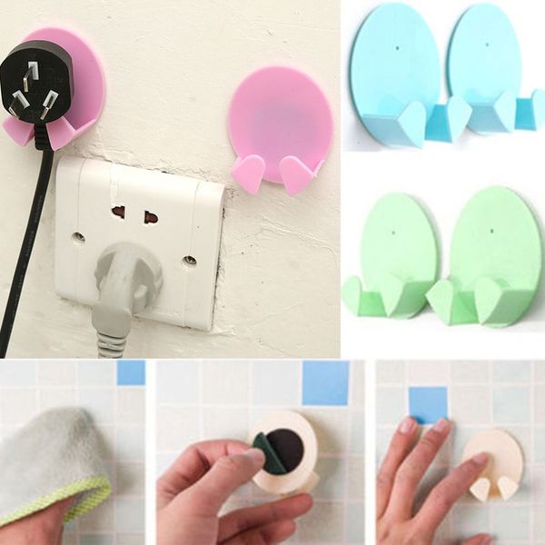 wall stockpile 2pcs seamless powerful transparent home office wall adhesive plastic power plug socket holder hanger storage hook
wall stockpile 2pcs seamless powerful transparent home office wall adhesive plastic power plug socket holder hanger storage hook