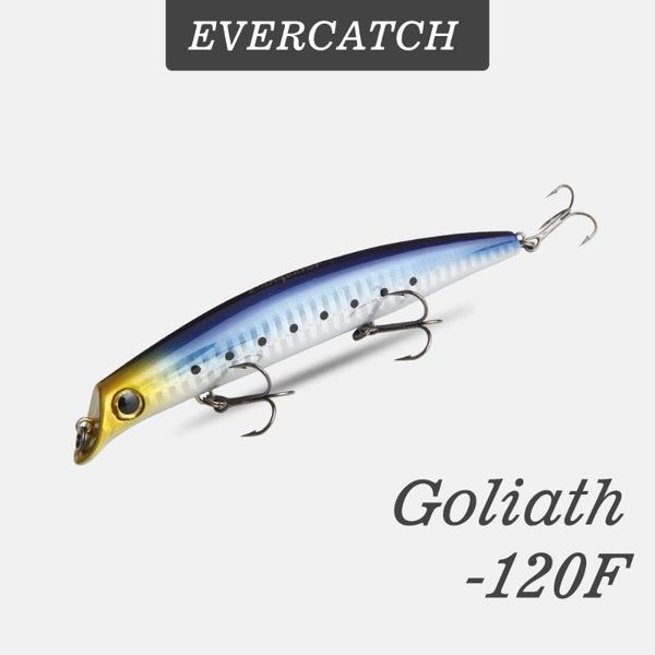 evercatch goliath 120mm/13.8g floating minnow ater rattlin wobbler chatter jerkbait fishing lure for bass pike perch catfish
evercatch goliath 120mm/13.8g floating minnow ater rattlin wobbler chatter jerkbait fishing lure for bass pike perch catfish