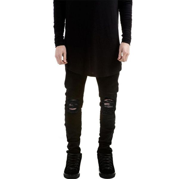 men jeans pants brand new men black jeans skinny ripped stretch slim fashion hip hop swag man casual denim biker holes trousers, Blue
men jeans pants brand new men black jeans skinny ripped stretch slim fashion hip hop swag man casual denim biker holes trousers, Blue