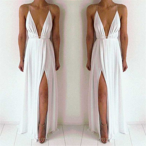bigsweety maxi dress women sleeveless backless boho long dress bridesmaid formal summer party bandage slit vestidos, Black;gray
bigsweety maxi dress women sleeveless backless boho long dress bridesmaid formal summer party bandage slit vestidos, Black;gray