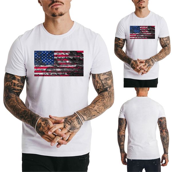 2019 hip hop summer men new summer flag printed short casual o-neck short sleeve blouse t-shirt men's shir, White;black
2019 hip hop summer men new summer flag printed short casual o-neck short sleeve blouse t-shirt men's shir, White;black