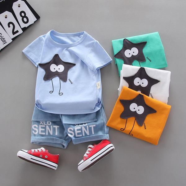 2020 summer baby girls boy clothing toddler casual infant clothes suits t shirt denim shorts 2pcs/sets kids children costume, White
2020 summer baby girls boy clothing toddler casual infant clothes suits t shirt denim shorts 2pcs/sets kids children costume, White