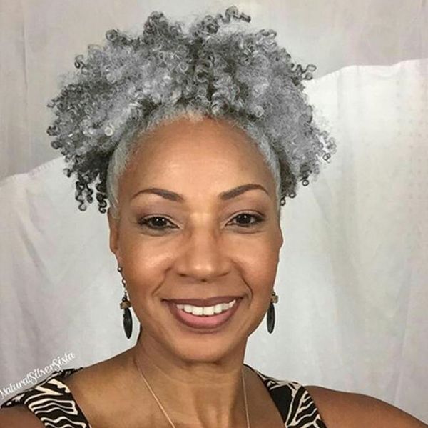 salt and pepper silver grey puff ponytail real hair extension natural highlight dye gray human hairpiece bun chignon updo 120g, Black
salt and pepper silver grey puff ponytail real hair extension natural highlight dye gray human hairpiece bun chignon updo 120g, Black