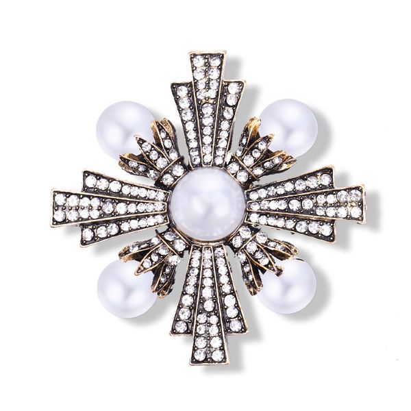 kingdeng brooches pearl women accessories crystal brooch retro cross enamel pin trendy jewelry lapel pin personalized rhinestone, Gray
kingdeng brooches pearl women accessories crystal brooch retro cross enamel pin trendy jewelry lapel pin personalized rhinestone, Gray