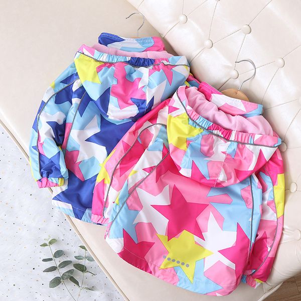 children's clothing fall 2020 geometric graphics plus fleece hat girl's coat, Blue;gray
children's clothing fall 2020 geometric graphics plus fleece hat girl's coat, Blue;gray