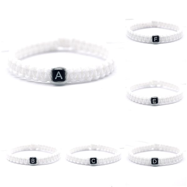 white cord with a to m letter charm bracelets rope chain adjust size for lovers friends family members beaded jewelry gifts, Golden;silver
white cord with a to m letter charm bracelets rope chain adjust size for lovers friends family members beaded jewelry gifts, Golden;silver