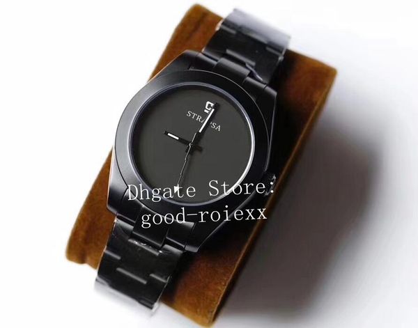 39mm men's automatic miyota 8215 movement watch x fragment watches black pvd 116400 men perpetual crystal mechanical sport wristwatches, Slivery;brown
39mm men's automatic miyota 8215 movement watch x fragment watches black pvd 116400 men perpetual crystal mechanical sport wristwatches, Slivery;brown