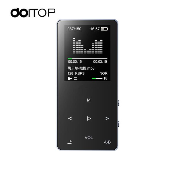doihifi mp3 music player touch screen 8gb metal mp3 with speaker lossless audio player portable sports walkman fm tf card
doihifi mp3 music player touch screen 8gb metal mp3 with speaker lossless audio player portable sports walkman fm tf card