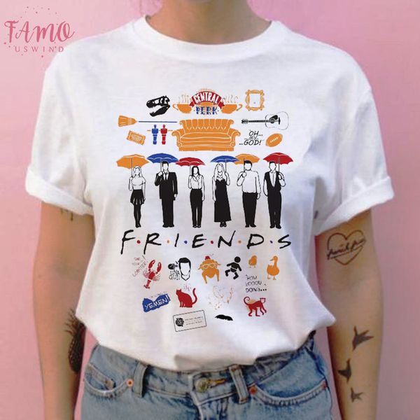 друг tv show women t shirt harajuku мультфильм grunge streetwear tshirt лето femme одежда футболка печать топы рубашки, White
друг tv show women t shirt harajuku мультфильм grunge streetwear tshirt лето femme одежда футболка печать топы рубашки, White
