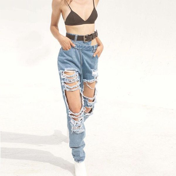 designer jeans for women holes and cut outs blue denim jeans femme street cool girls rock style hip-hop pants
designer jeans for women holes and cut outs blue denim jeans femme street cool girls rock style hip-hop pants