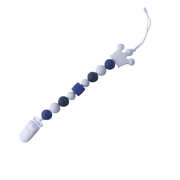 1pcs baby pacifier clips silicone beads crown pacifier chain holder for baby shower gift
1pcs baby pacifier clips silicone beads crown pacifier chain holder for baby shower gift