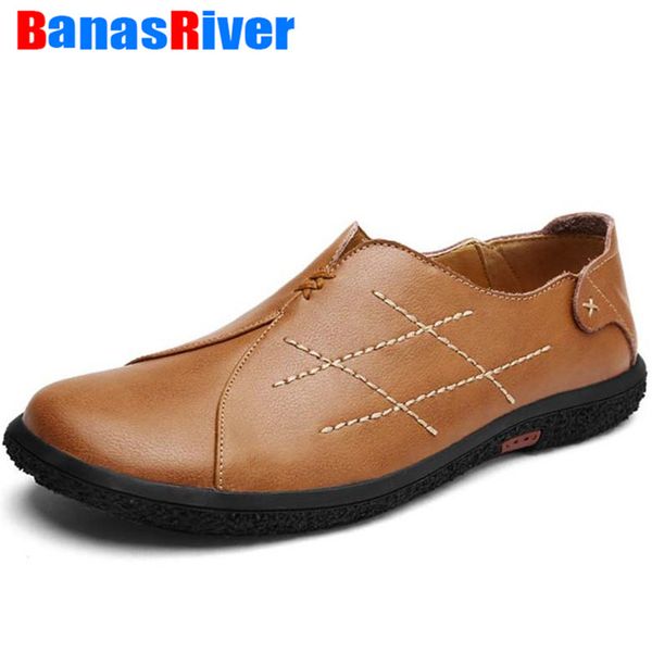 new comfortable summer men's casual shoes brand flats luxury leather moccasins breathable lazy botas hombre non-slip footwear, Black
new comfortable summer men's casual shoes brand flats luxury leather moccasins breathable lazy botas hombre non-slip footwear, Black