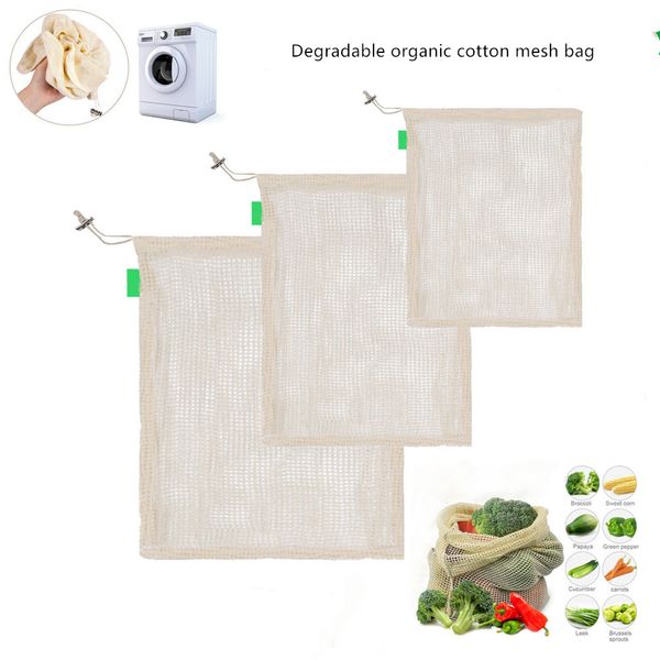 fruit degradable reusable cotton mesh bag cotton mesh bag organic shopping with vegetable and fruit
fruit degradable reusable cotton mesh bag cotton mesh bag organic shopping with vegetable and fruit
