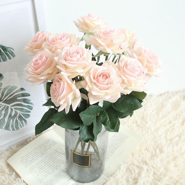 home decor bridal rose latex bouquet valentine's day flower real touch table decorative 10pcs/lot wedding artificial flowers
home decor bridal rose latex bouquet valentine's day flower real touch table decorative 10pcs/lot wedding artificial flowers