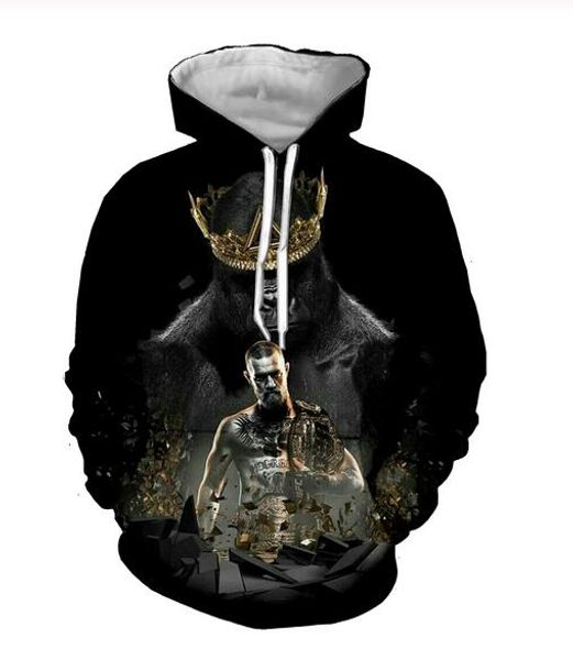 new conor mcgregor hoodies mens hooded pullovers printed male hoody 3d printing hooded sweatshirts rr0245, Black
new conor mcgregor hoodies mens hooded pullovers printed male hoody 3d printing hooded sweatshirts rr0245, Black