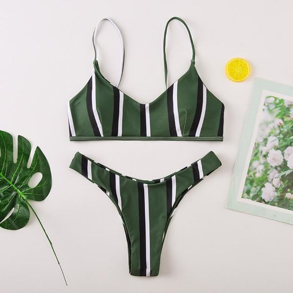 women's swimwear swimsuit women striped print bikini set push up pad bra bikinis 2021 mujer summer femme biquini holiday beachwear, White;black
women's swimwear swimsuit women striped print bikini set push up pad bra bikinis 2021 mujer summer femme biquini holiday beachwear, White;black