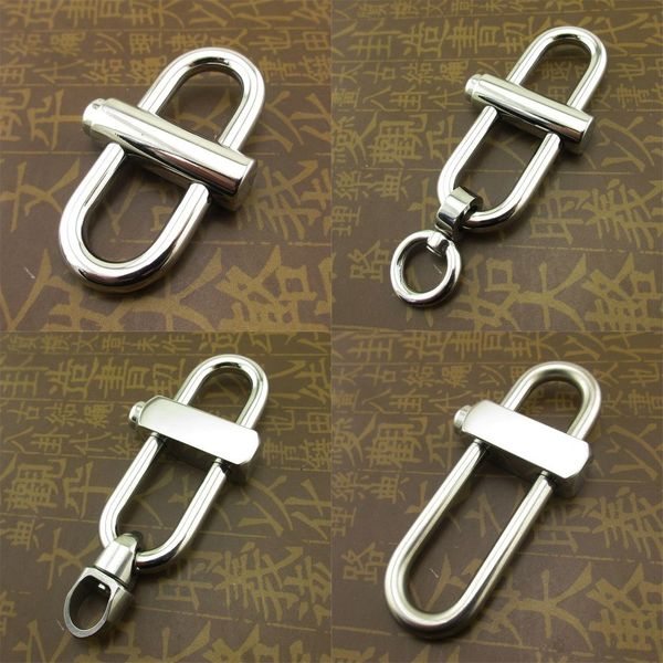 1pcs creative keychain ring handwork stainless steel buckle ring men's car waist belt pendant accessory men boy gift, Silver
1pcs creative keychain ring handwork stainless steel buckle ring men's car waist belt pendant accessory men boy gift, Silver