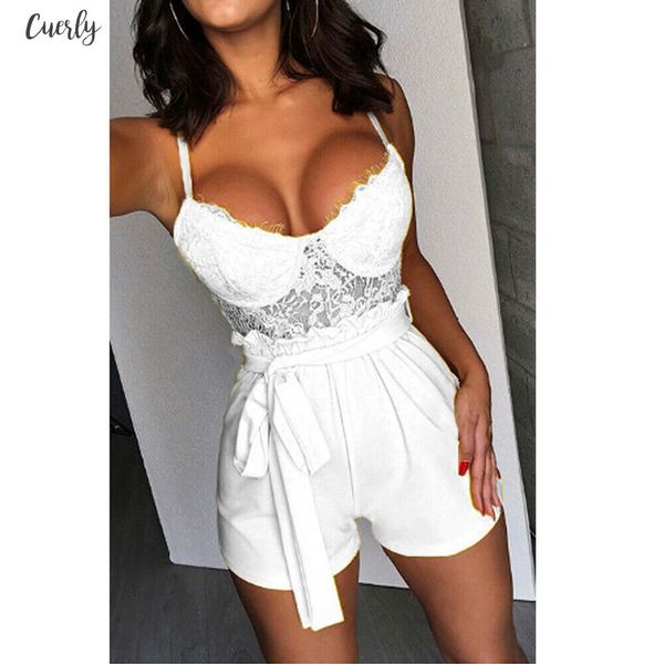 women holiday strap mini playsuit summer lace camisole v neck sleeveless playsuit shorts jumpsuit club clothes, Black;white
women holiday strap mini playsuit summer lace camisole v neck sleeveless playsuit shorts jumpsuit club clothes, Black;white