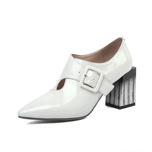 new office ladies shoes woman elegant genuine leather brand women pumps spring autumn poined toe high heels, Black
new office ladies shoes woman elegant genuine leather brand women pumps spring autumn poined toe high heels, Black