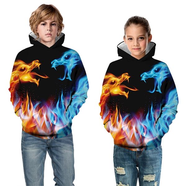 new ice and fire dragon printed girls boys hoodies kids hooded sweatshirt children casual loose 3d baseball hoodie jackets coats, Black
new ice and fire dragon printed girls boys hoodies kids hooded sweatshirt children casual loose 3d baseball hoodie jackets coats, Black