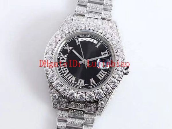 sf factory direct sale men's watch with diamonds, mechanical movement, sapphire glass mirror, diameter 43.5mm, original folding, Slivery;brown
sf factory direct sale men's watch with diamonds, mechanical movement, sapphire glass mirror, diameter 43.5mm, original folding, Slivery;brown