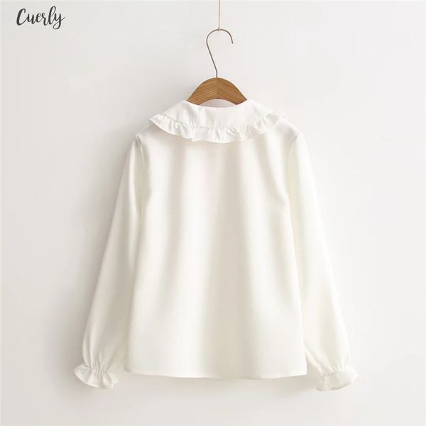 2020 women lolita blouses girls autumn long sleeve peter pan collar bowknot white blouse bow shirt japanese school top
2020 women lolita blouses girls autumn long sleeve peter pan collar bowknot white blouse bow shirt japanese school top