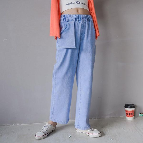 jeans yourseason girls elastic waist blue pocket 2021 summer autumn leisure wide leg denim trousers kids fashion clothing
jeans yourseason girls elastic waist blue pocket 2021 summer autumn leisure wide leg denim trousers kids fashion clothing